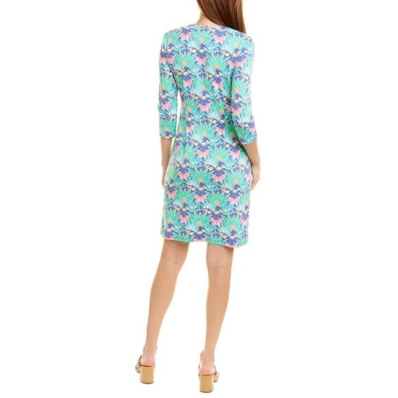 J. McLaughlin Carly Catalina Floral Cloth Shift Dress Size: XXS - Picture 2 of 6